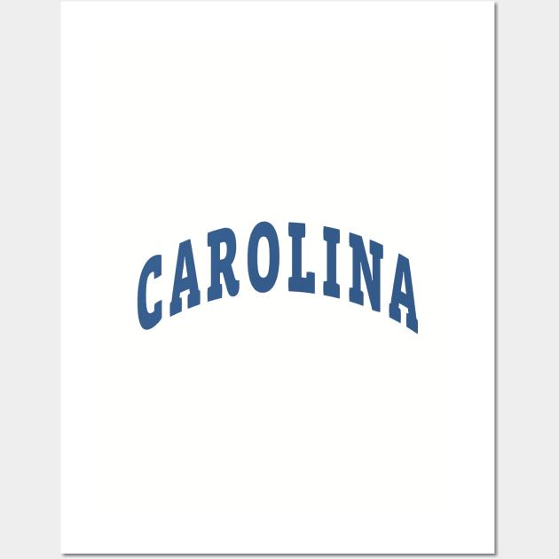 Carolina Capital Wall Art by lukassfr